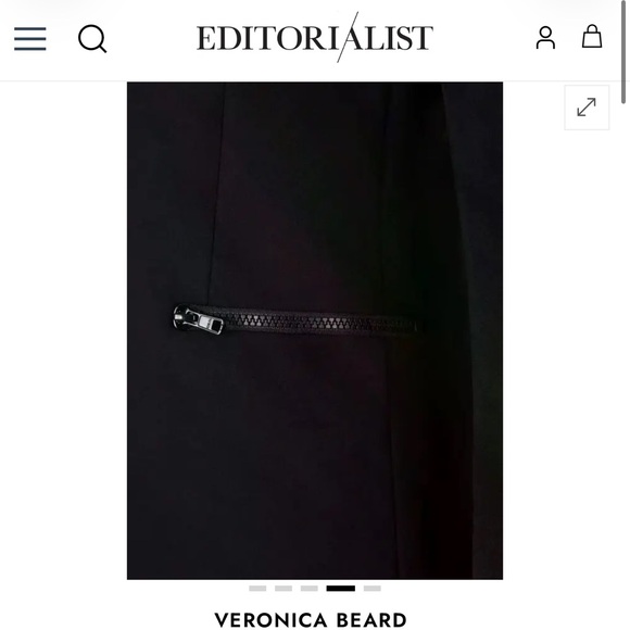 Veronica Beard Classic Black Blazer - Picture 3 of 8